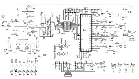 Amplifier Circuit Design - Amplifier Project Scheme Diagram