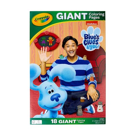 Buy Blue S Clues Coloring Book Blues Clues Coloring Book With Stunning ...