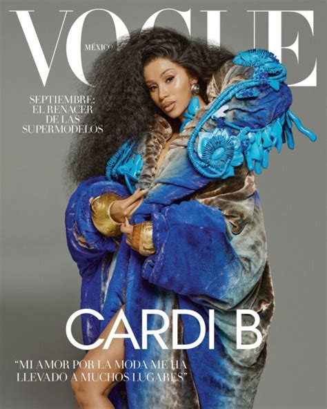 Cardi B Marvels for Vogue Mexico - That Grape Juice