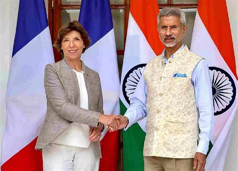 External Affairs Minister Dr. S Jaishankar said India and France have ...