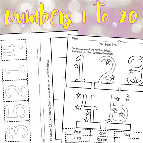 Numeros 1-20 | Live Worksheets - Worksheets Library