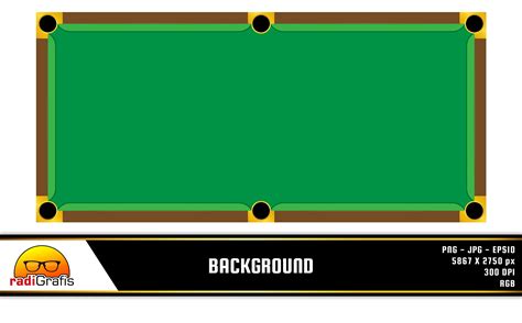 Pool Table Background Graphic by radigrafis · Creative Fabrica