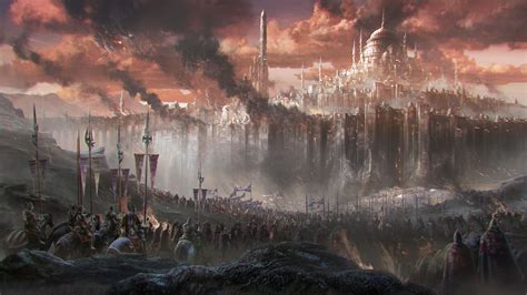 Silentfield Digital Art Fantasy Art Fantasy Architecture Fantasy City Fantasy Battle Army ...