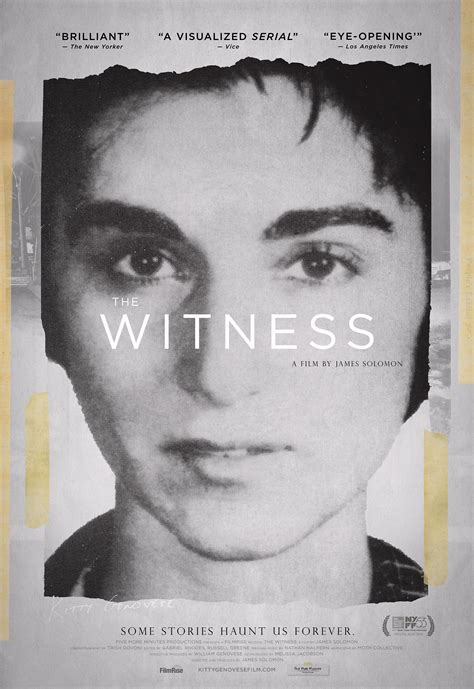 ‘The Witness’ Poster: Kitty Genovese Documentary Looks for the Truth of an Iconic Crime | IndieWire