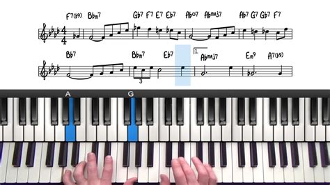 Passing Chords Tutorial | Passing Chords For Jazz Piano Lesson