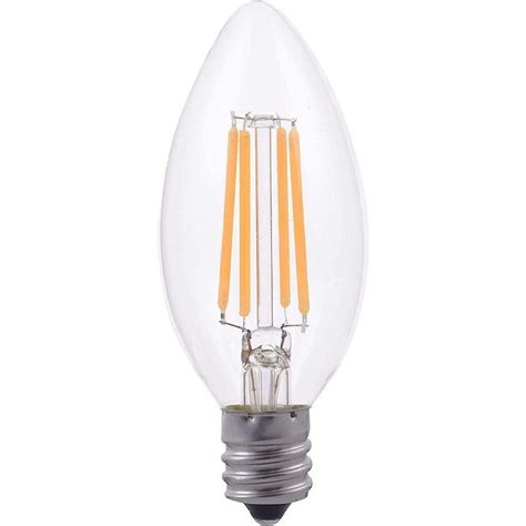 Goodlite 7W Led Filament Candelabra bulb 80-Watt Equivalent ...