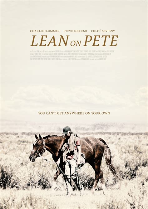 Lean On Pete | Poster By Scottsaslow