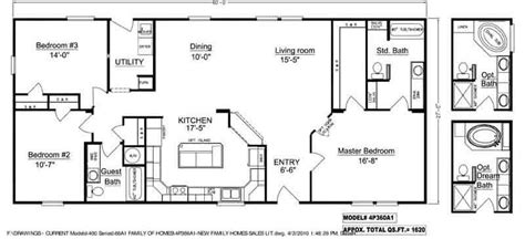 Palm Harbor 3 Bedroom Manufactured Home The Truman I for $145,024 | Model 4P360A1 from Homes Direct