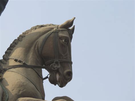 Equestrian statue of Jassa Singh Ramgarhia in Amritsar, Punjab India