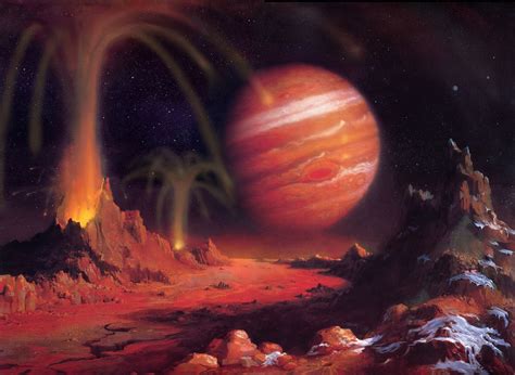 Jupiter from Io by AlanGutierrezArt on DeviantArt