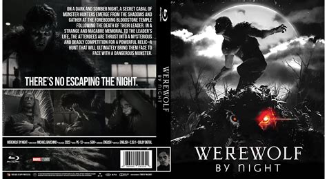 Werewolf by Night Custom Blu-ray Cover W/ Case NO DISC - Etsy