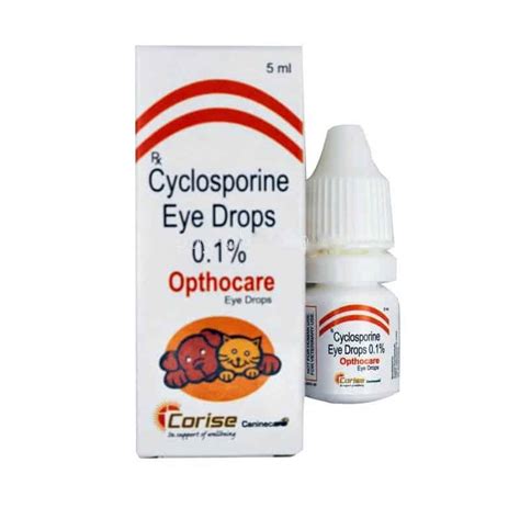 Corise Opthocare Cyclosporine Eye drops for dogs 5ml - LoyalPetZone India