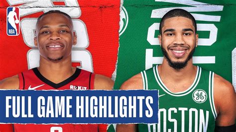 ROCKETS at CELTICS | FULL GAME HIGHLIGHTS | February 29, 2020 - YouTube