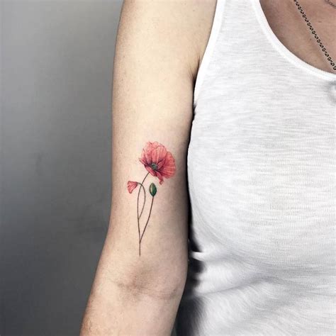 60 Beautiful Poppy Tattoo Designs for Women | TattooAdore