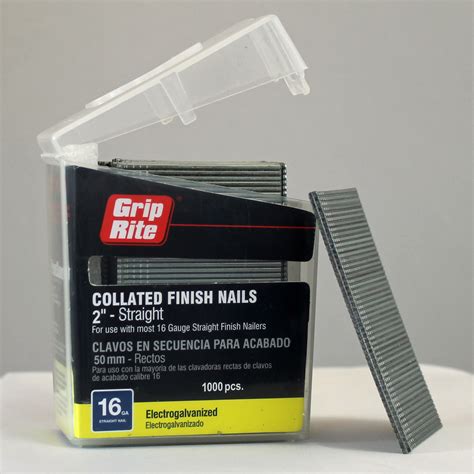 Grip Rite 16 Gauge Collated Finish Nails 2" Straight | Shop Your Way: Online Shopping & Earn ...