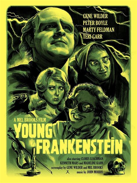 Young Frankenstein Movie Poster | Young frankenstein movie poster, Young frankenstein, Young ...