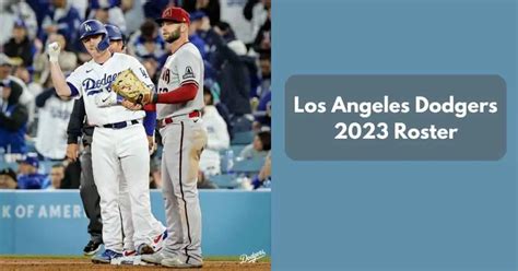 Los Angeles Dodgers 2023 Roster & Player List - OT Sports