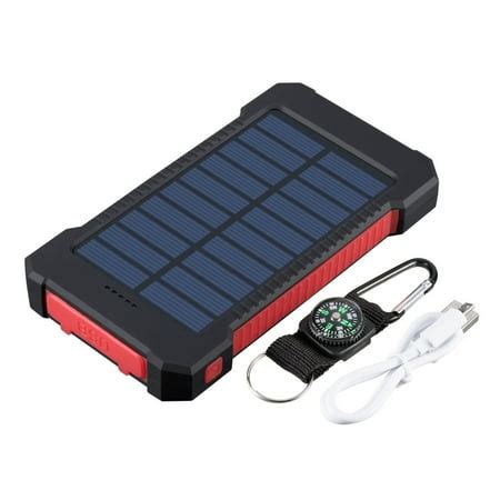 500000mAh Dual USB Portable Solar Battery Charger Solar Power Bank For ...