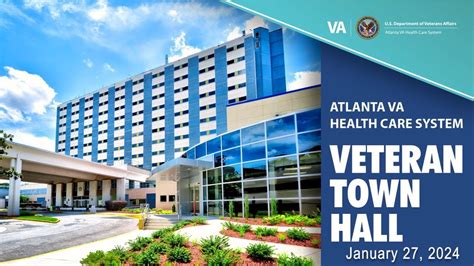 Veteran Town Hall - January 27, 2024 Atlanta VA Health Care System - YouTube