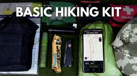 Basic Hiking Gear for Beginners | Urban Knife Guy