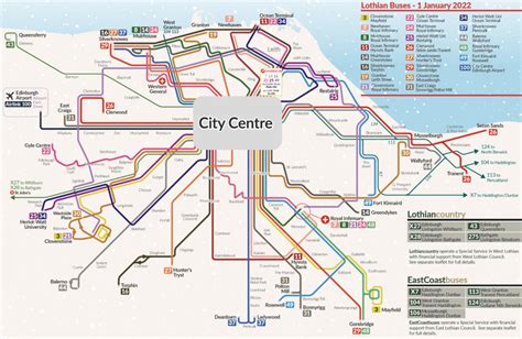 Lothian's 2021 Festive Timetables - Lothian Buses