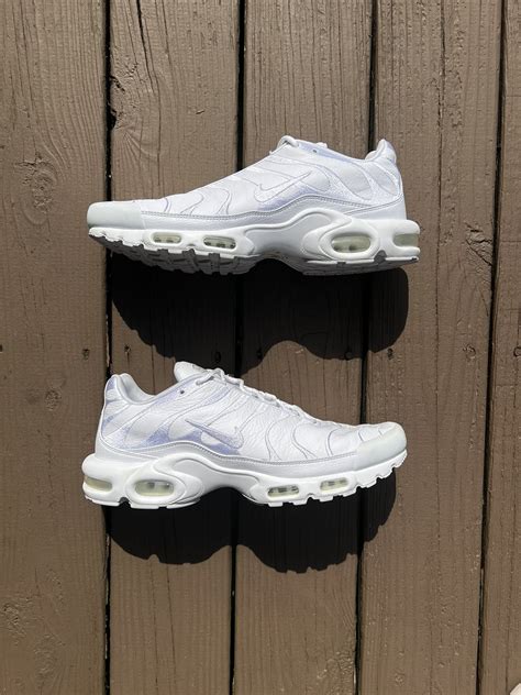 Nike Air Max Plus Tn ‘Triple White’ | Grailed