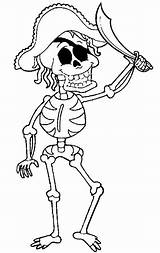 Pirate Skeleton coloring Page  Download Print Or Color Online For Free sketch template