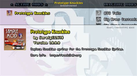 Prototype Knuckles [Sonic 3 A.I.R.] [Mods]