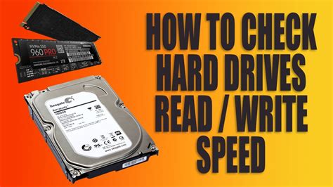 How to Check SSD or Hard drives Read Write speed - YouTube