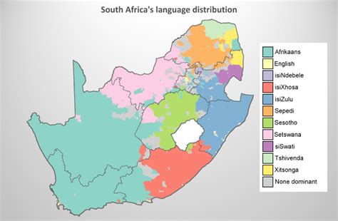 South African languages [600x393] : r/MapPorn