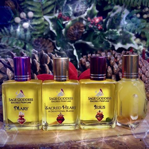 Sacred Perfume Trio with free Holy Spirit Perfume for divine love and compassion