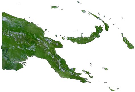 Papua New Guinea Map - GIS Geography