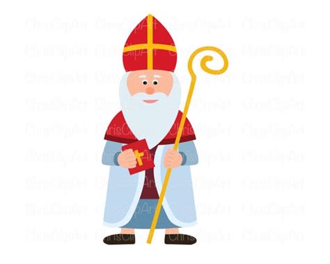 ST NICK SVG St Nicholas Svg St Nick Png St Nick Clipart St - Etsy