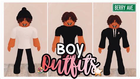 ⭐️💐| Boy OUTFITS! || Berry Avenue - YouTube