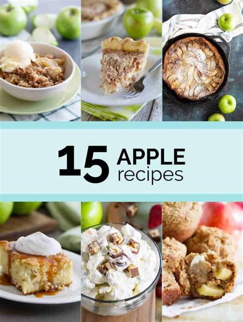 15 Apple Recipes You'll Want to Make Every Fall - Taste and Tell