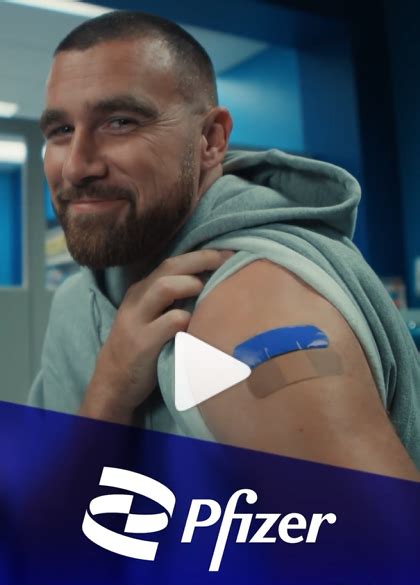 NFL star Travis Kelce teams up with Pfizer to run a new educational ...