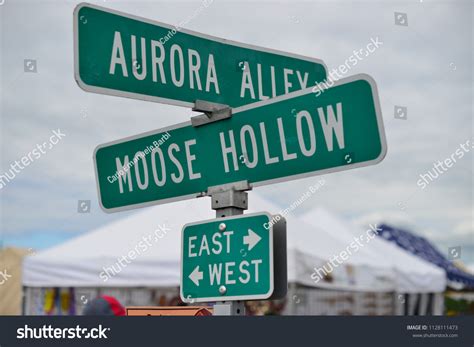 Funny American Road Signs Stock Photo 1128111473 | Shutterstock