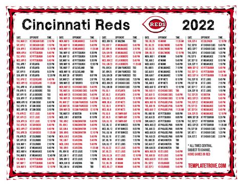 Reds Schedule 2025 Calendar - Mateo Jackson