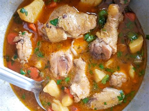 Pollo Guisado (Puerto Rican Chicken Stew) - Mexican Appetizers and More!