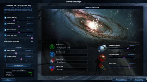 Multiplayer - Galactic Civilizations - Official Wiki