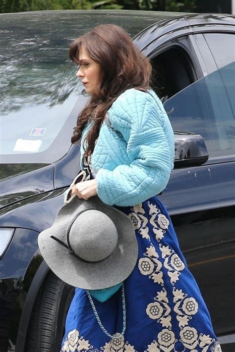 ZOOEY DESCHANEL Heading Home After Lunch in West Hollywood 04/14/2023 ...