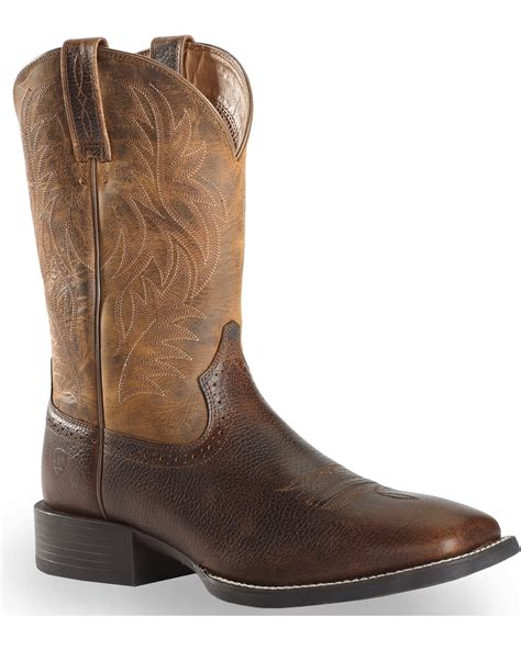 Ariat Sport Western Cowboy Boots - Square Toe | Sheplers