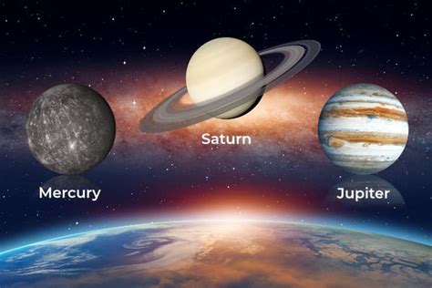 Triple Conjunction - Jupiter Mercury Saturn in Capricorn | Saturn ...