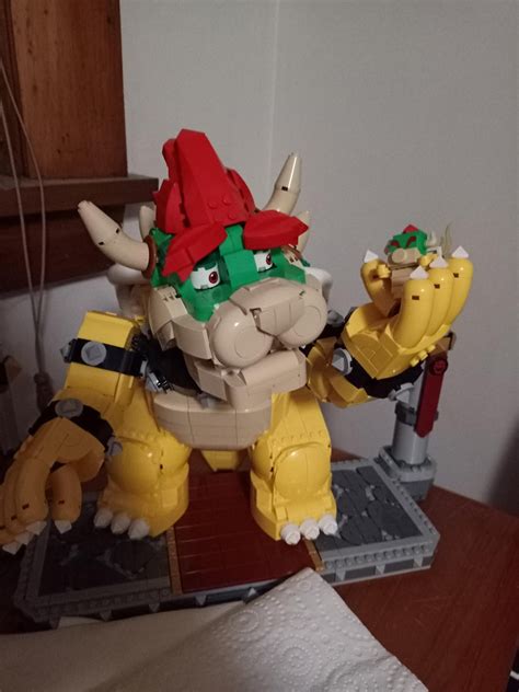 my big Bowser is confused about my tiny Bowser : r/lego