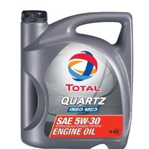 Genuine Total Quartz INEO MC3 5W30 Engine Oil 5 Litre (Lubricant ...