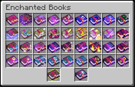 Visual Enchantments: Books [OptiFine] Minecraft Texture Pack