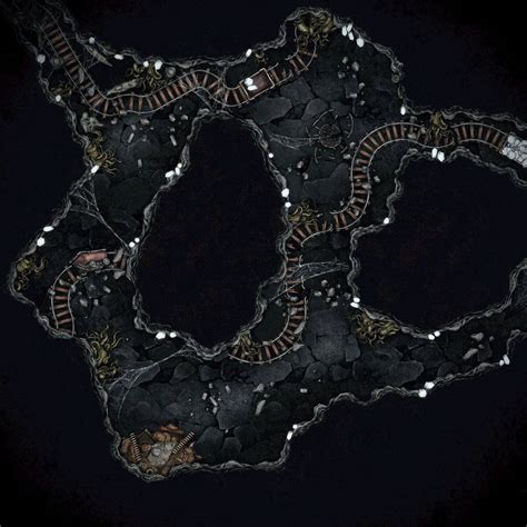 Salt mine (RPG map) by ndvMaps on DeviantArt