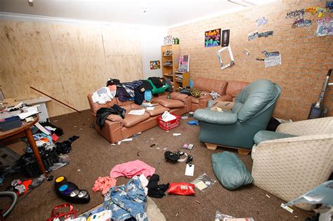 Pictured: The disgraceful housing commission horror homes trashed by their ungrateful tenants ...