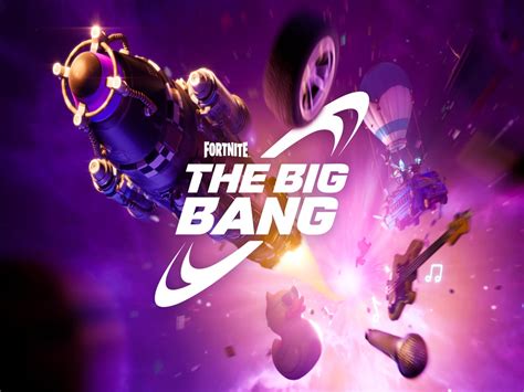 Epic Games announces the new Fortnite live event, THE BIG BANG