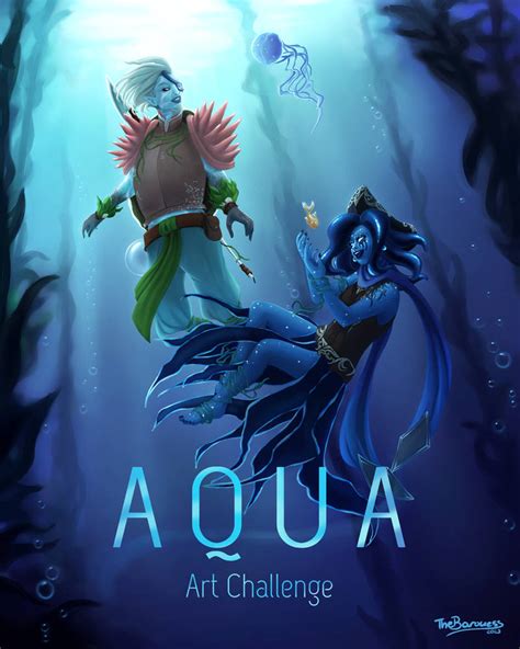 Aqua Art Challenge | Intro by TheBaroness07 on DeviantArt